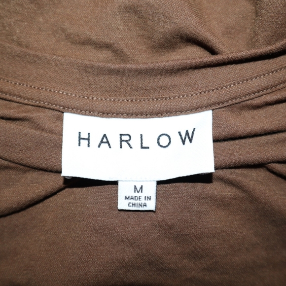 Harlow Peplum Top Brown Size Meduim - Picture 7 of 8